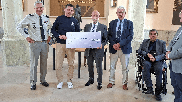 Remise de dons au CSINI