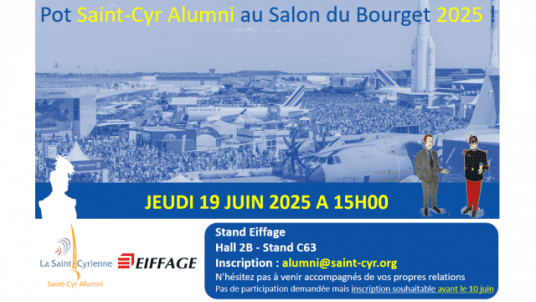 Salon du Bourget - Pot Saint-Cyr Alumni