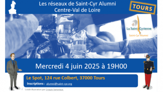 Prochain pot des saint-cyriens à Tours