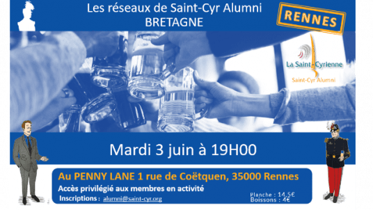 Pot des saint-cyriens à Rennes 
