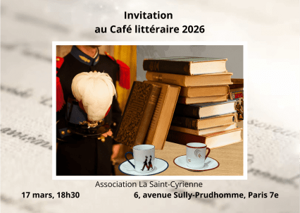 Café du Cyrard Littéraire- mardi 17 mars 2026 