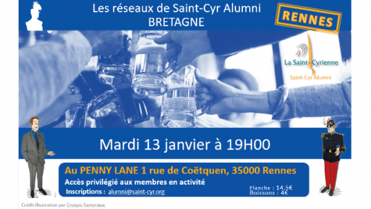 Pot des saint-cyriens à Rennes