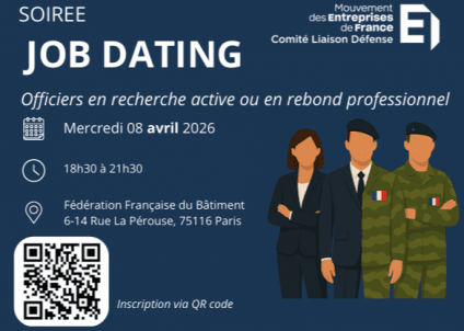 CLD MEDEF : soirée Job dating