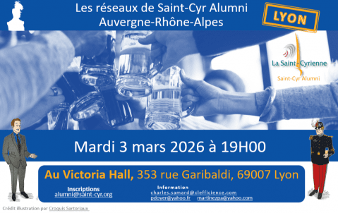 Pot des saint-cyriens à Lyon 